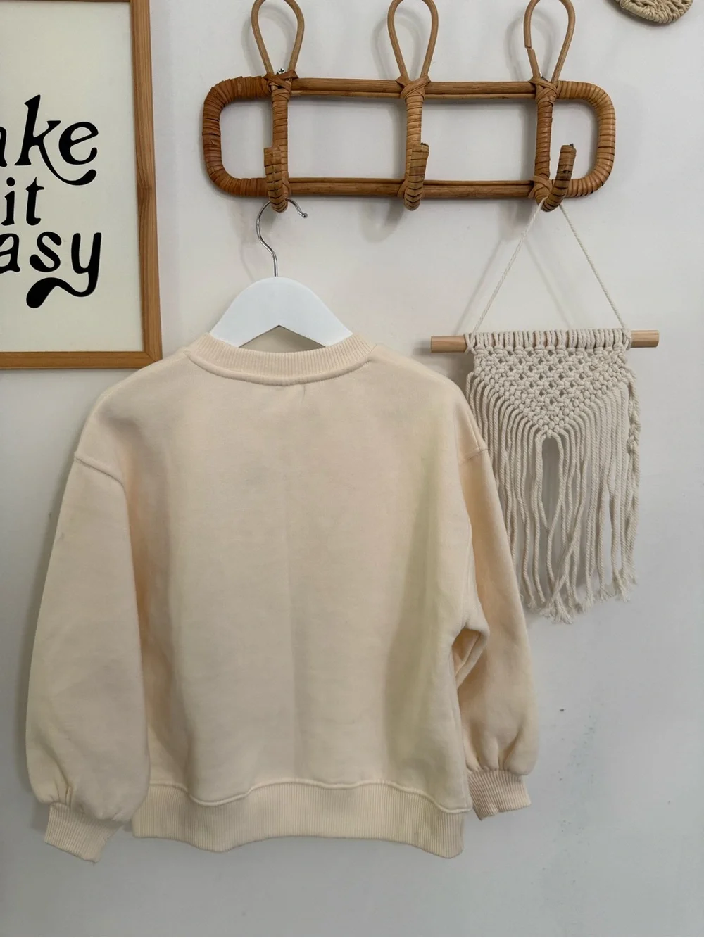 Zara - size 7 - gem/rhinestone sweatshirt
